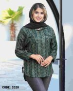 شومیز باتیک هندی کد ۲۰۲۸ - تصویر 4
