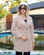 بارانی یقه انگلیسی کوتاه کد 2064
