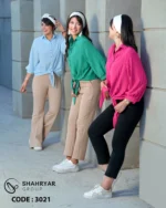 شومیز پایین گره تابستانه - تصویر 2