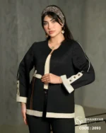 ست کت شلوار زنانه لینن تک گل دوتن تابستانه