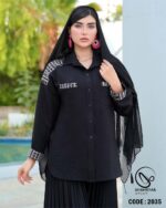 شومیز لینن کد 2035 - تصویر 2