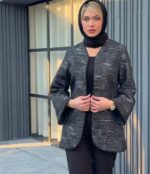 کت ژاکارد مروارید دوزی کد 2071 - تصویر 15
