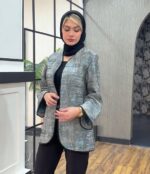 کت ژاکارد مروارید دوزی کد 2071 - تصویر 19