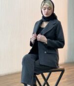 کت شلوار مازاراتی کج راه دیپلمات کد 2080 - تصویر 11