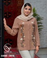 شومیز زارا گل برجسته کد ۲۰۱۸ - تصویر 4