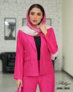 کت شلوار پلیسه یقه انگلیسی - تصویر 3