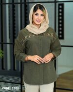 شومیز گلدوزی طرح فرش کد ۲۰۲۰ - تصویر 3