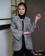 کت ژاکارد مروارید دوزی کد 2071