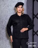 ست کتان گلدوزی درخت کج راه کد 2046 - تصویر 5