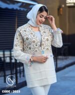 لینن نچرال با خرجکار هندی کد ۲۰۲۳ - تصویر 5
