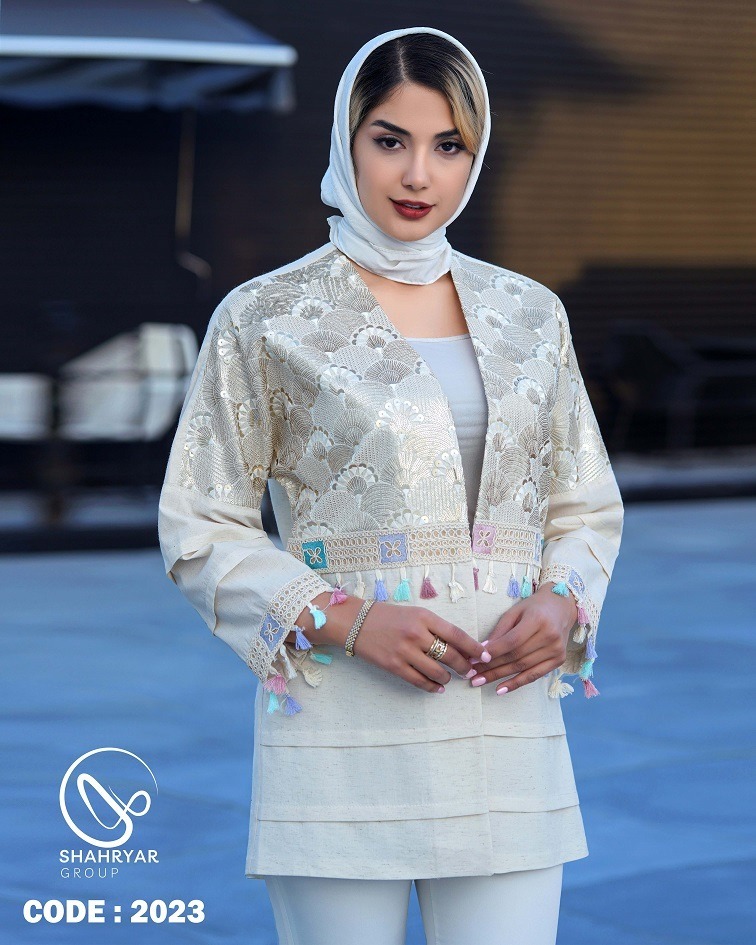 03-Spring-122-60.jpg لینن نچرال با خرجکار هندی کد ۲۰۲۳ - تصویر 1