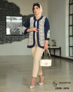 کت لینن خرجکار هندی کد 2076 - تصویر 4
