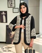 کت لینن خرجکار هندی کد 2076 - تصویر 11