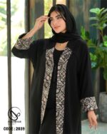مانتو کوپرا جلو خرجکار کد 2039 - تصویر 3