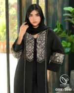 مانتو ریش دار با خرجکار کد 2040 - تصویر 2