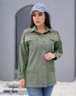 کتان گلدوزی لوزی - تصویر 5