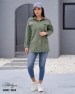 کتان گلدوزی لوزی - تصویر 4